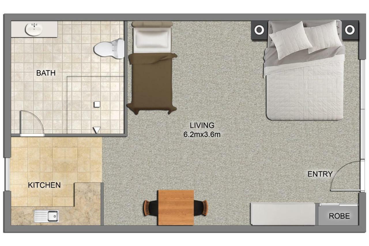 نورث هيفن Haven Waters Motel & Apartments الغرفة الصورة